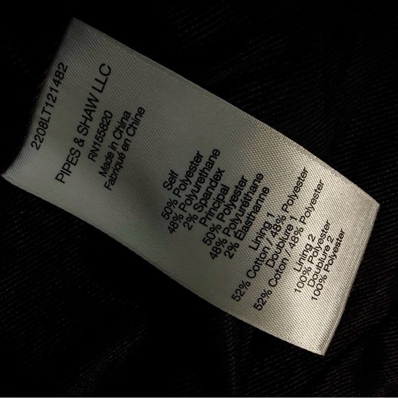 VERONICA BEARD | Brown Cooke Croc Embossed Vegan Leather Jacket Blazer Size 4 - Picture 10 of 10